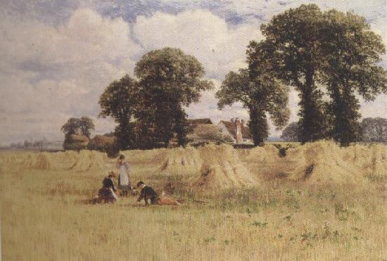 William e.harris HarveTime,Dorney,Near Windsor (mk37) oil painting picture